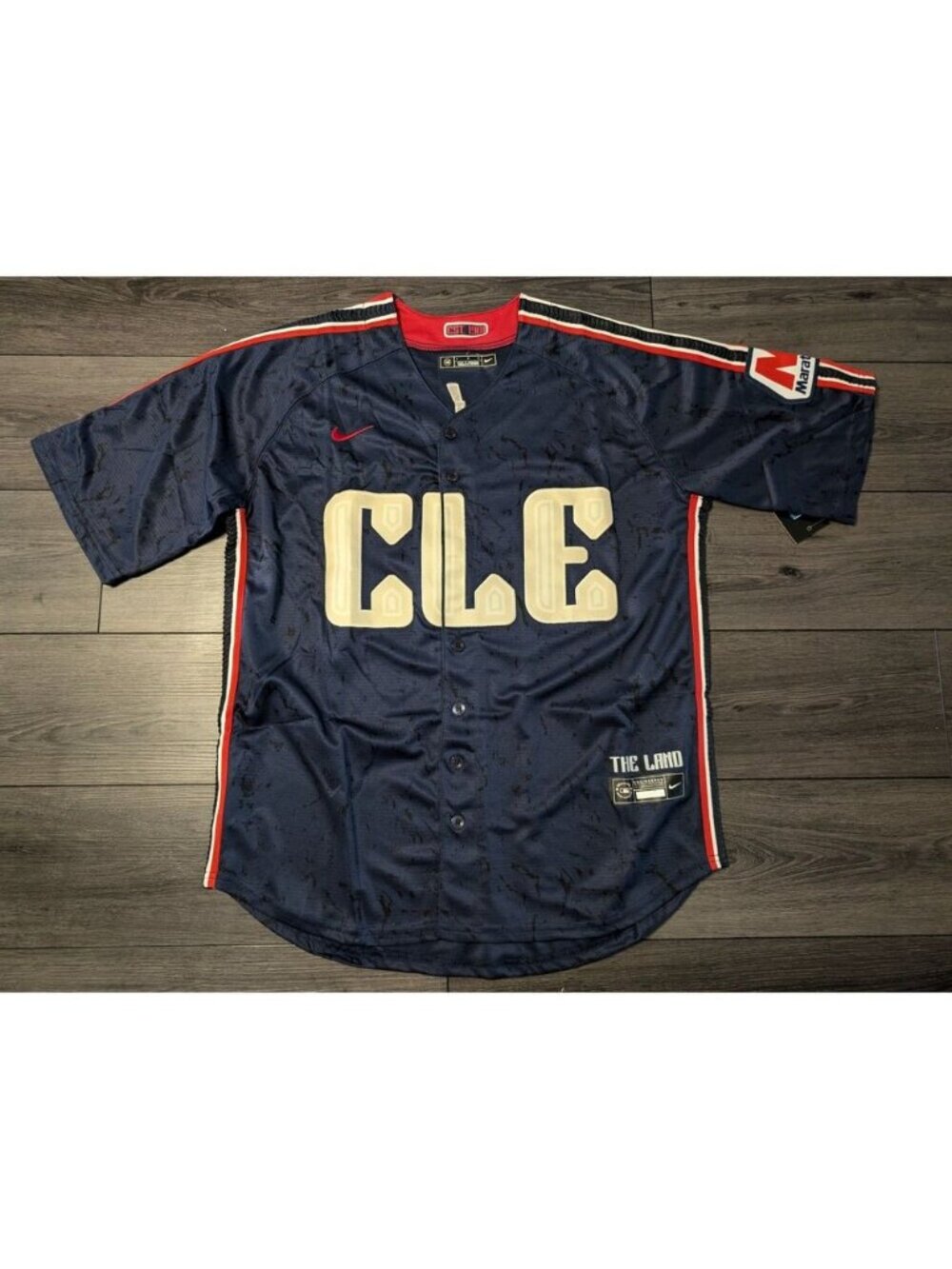 Jose Ramirez #11 Cleveland Guardians Navy City Connect Men's Jersey